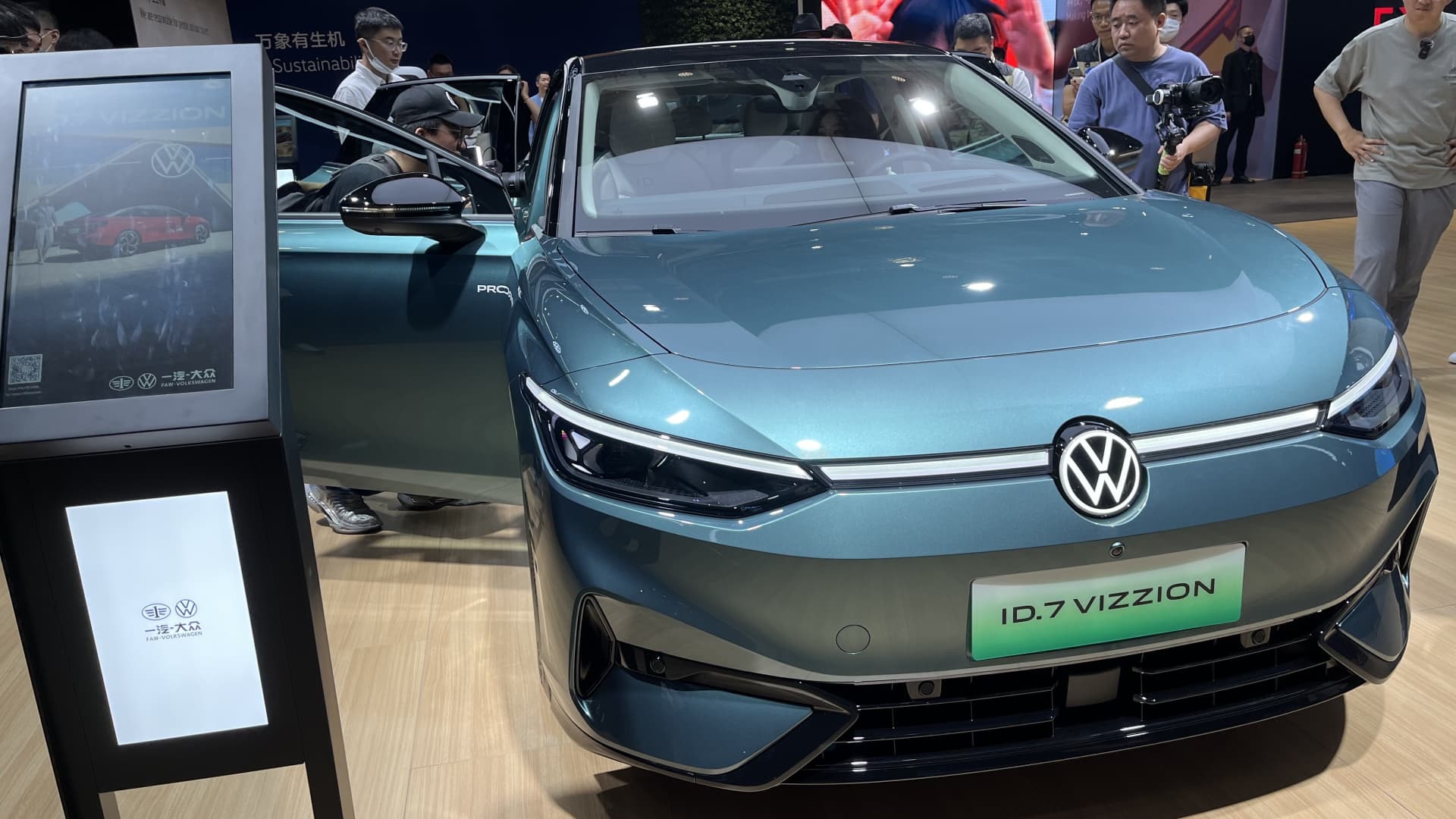 Featured image for China's EV Revolution: Volkswagen's Sales Plummet as Competition Heats Up