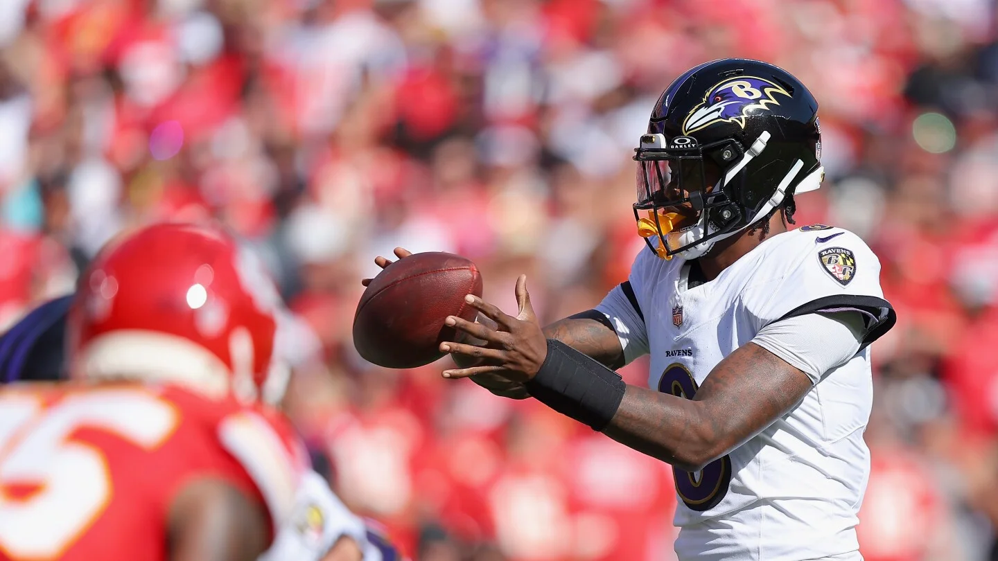 Ravens' Lamar Jackson Questionable for Bears Game Amid Injury Concerns