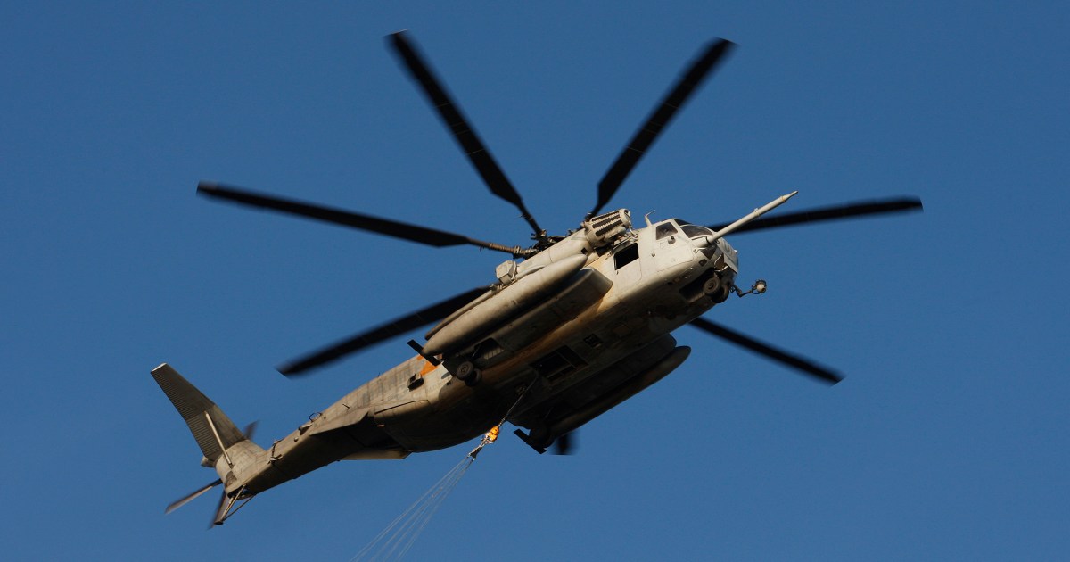 Featured image for Search Underway for Missing Marine Helicopter in San Diego County