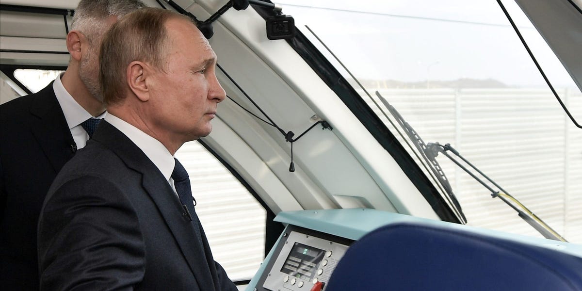 Trainspotter forced into exile after photographing Putin's 'ghost train'