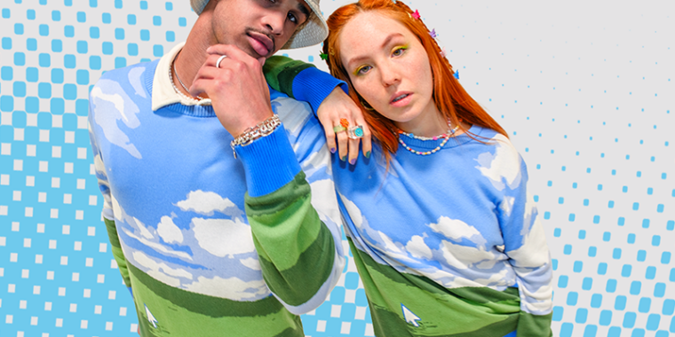 Featured image for "Microsoft's Limited Edition Windows Ugly Sweater: A Nostalgic Tribute to Windows XP's Iconic Wallpaper"