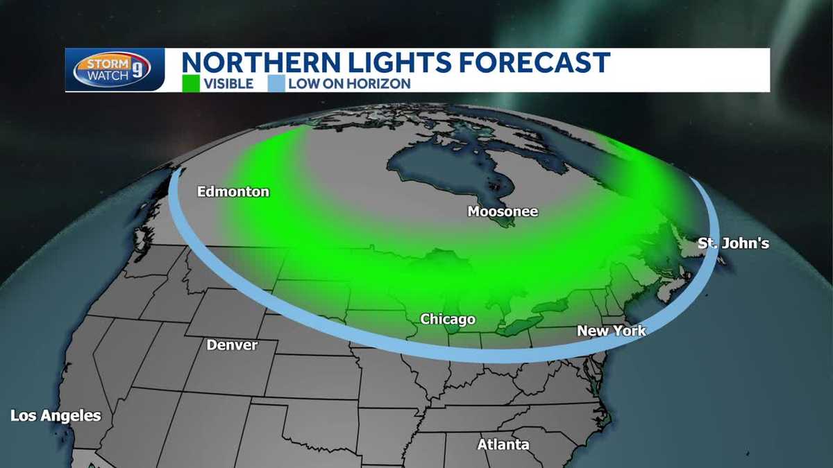 Northern Lights Expected to Illuminate Multiple US States