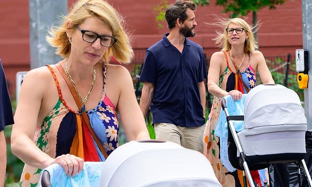 Featured image for "New Parents Claire Danes and Hugh Dancy Stroll NYC with Their Newborn"