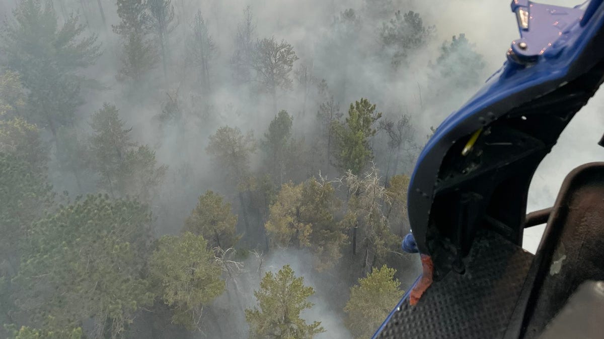 Featured image for Wildfire rages near Grayling, Michigan, prompting evacuations and flight restrictions.