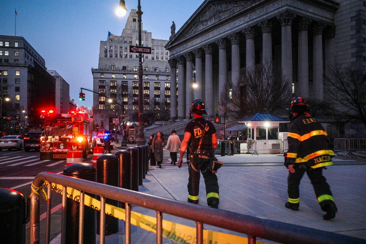 Man Sets Fire in NYC Courthouse Hosting Trump Trial, Injuring 16