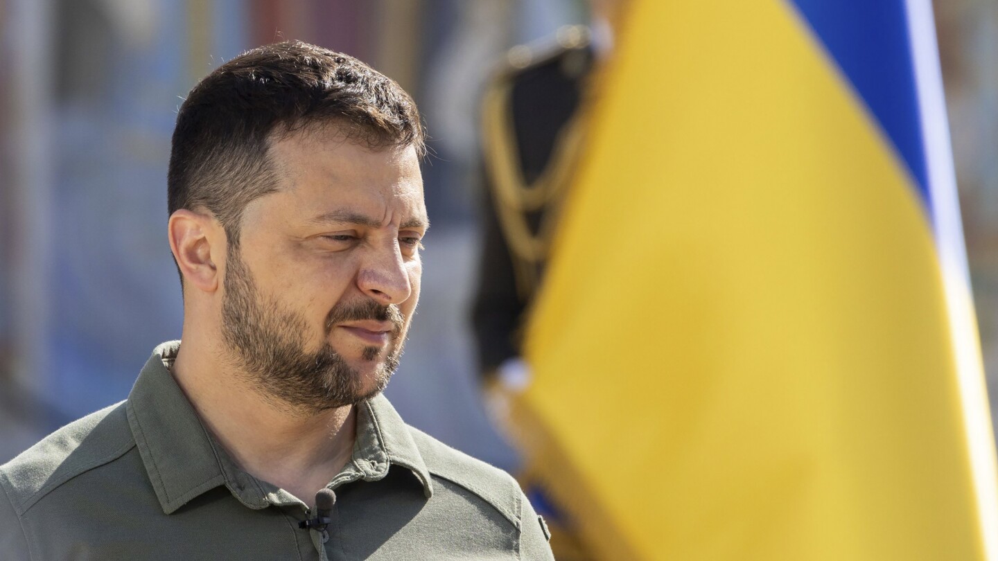 "Zelenskyy's Defiant Stand: Ukraine Battles for Eastern Village, Challenging Putin's Authority"