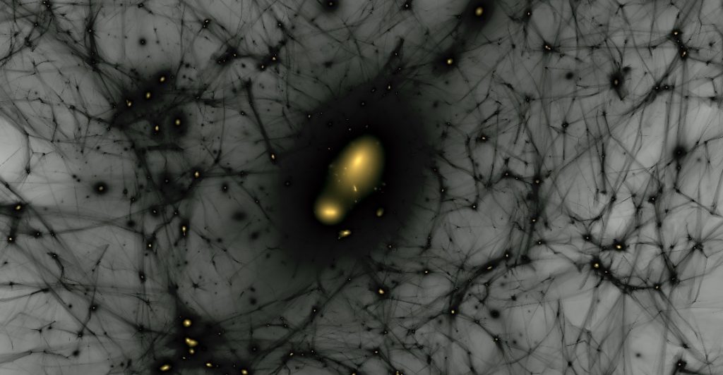 "The Formation of the Cosmic Web: A Glimpse into the Early Universe"