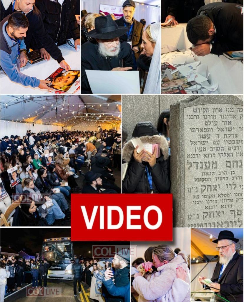 Featured image for Gaza Hostages' Relatives Seek Divine Intervention at Rebbe's Ohel