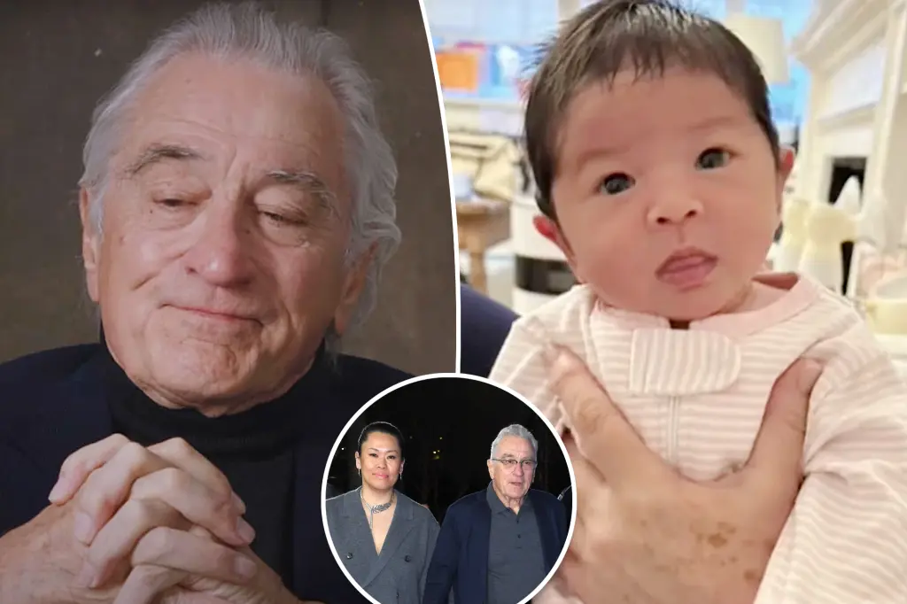 Featured image for Robert De Niro Emotionally Reflects on Fatherhood with Baby Gia