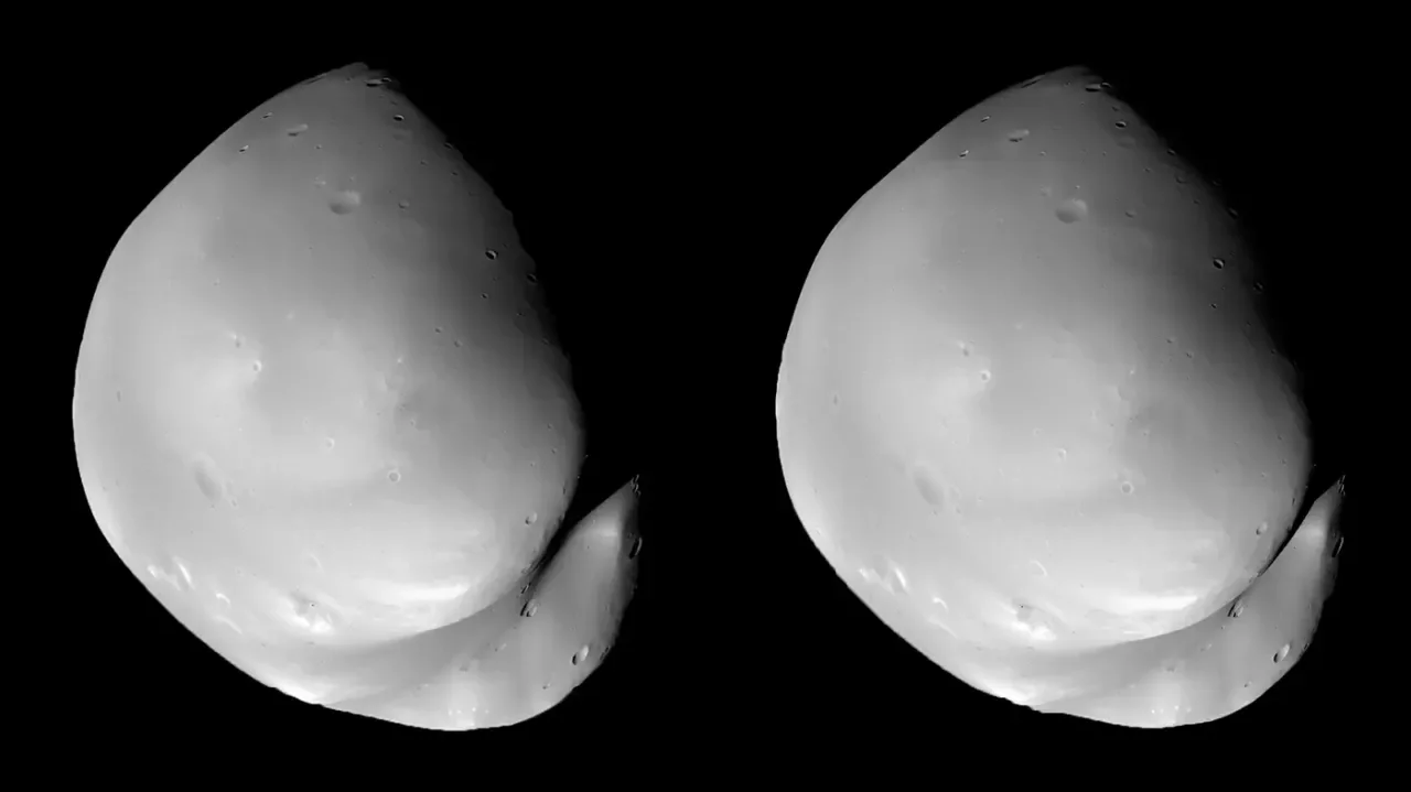 Hope Probe captures stunning image of Deimos from close range.