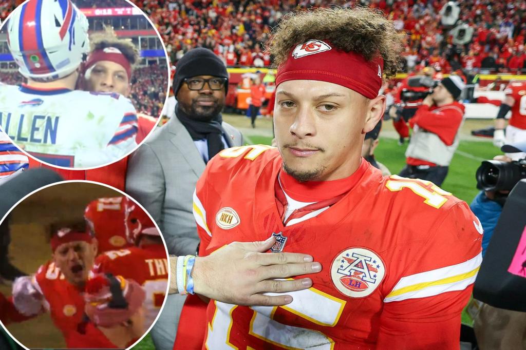 Patrick Mahomes' Regrettable Outburst and Interaction with Josh Allen Cost Chiefs