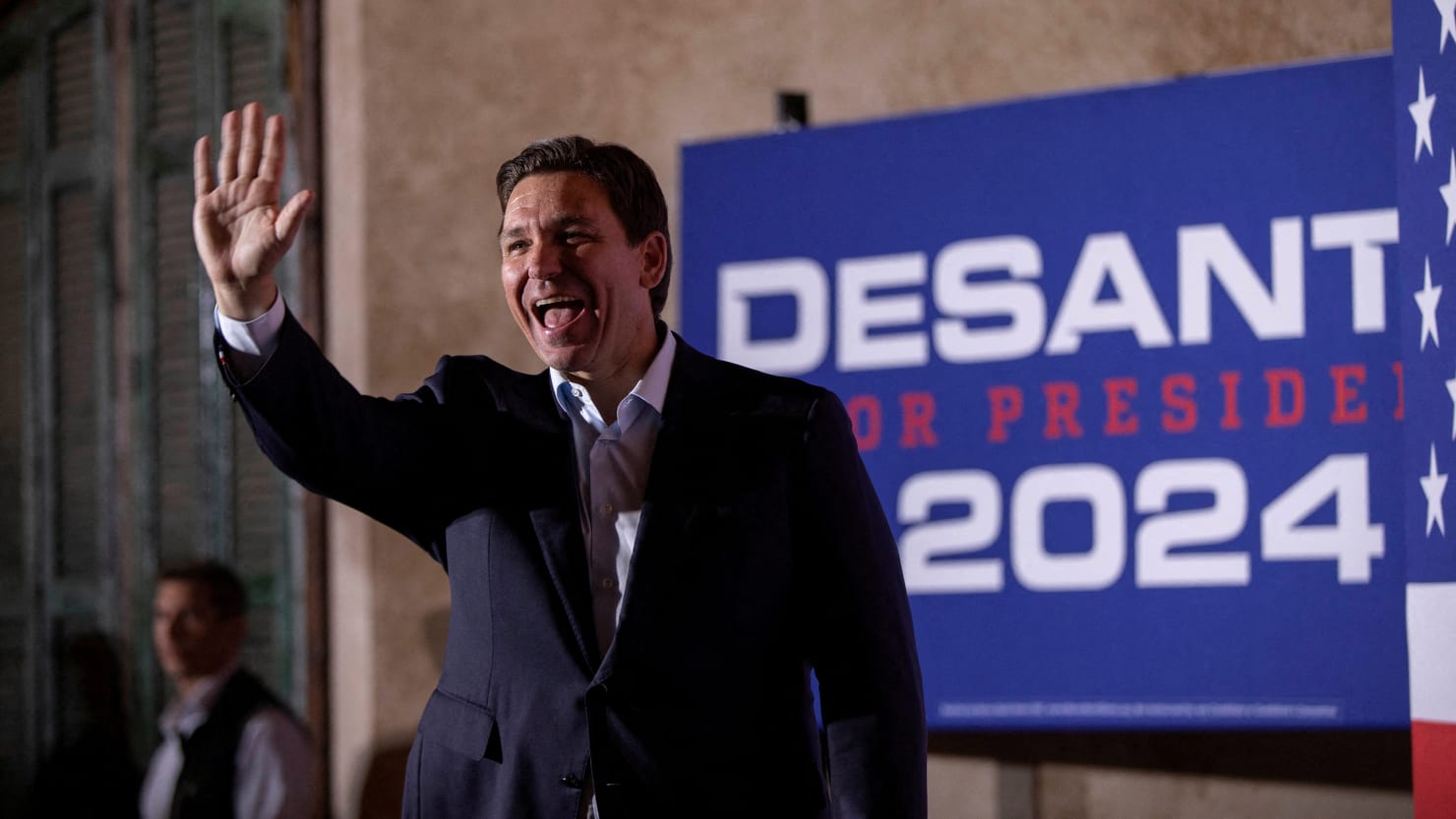 DeSantis Blocks Florida Republicans' Attempt to Fund Trump's Legal Bills