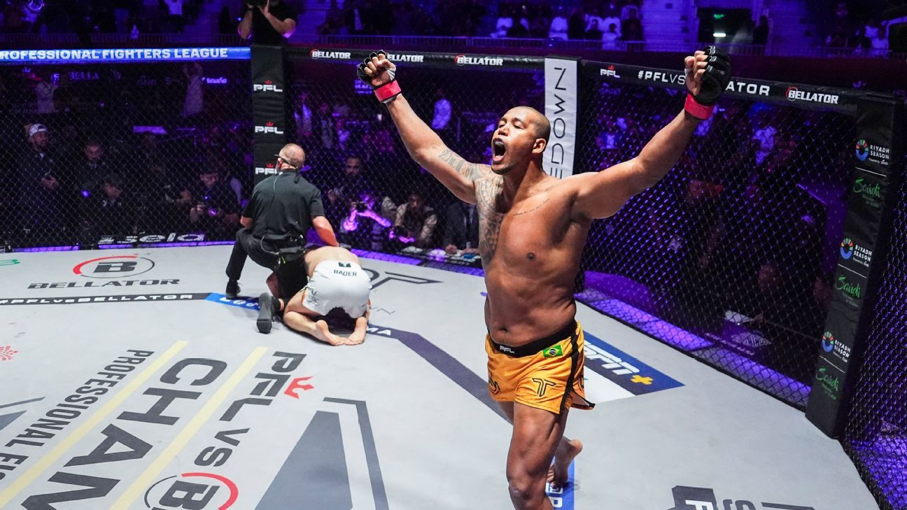 "Ferreira's Victory Sets Up Showdown with Ngannou After PFL vs. Bellator Clash"
