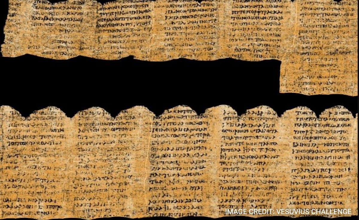 Featured image for "AI Deciphers Ancient Roman Scrolls Buried by Mount Vesuvius Eruption"