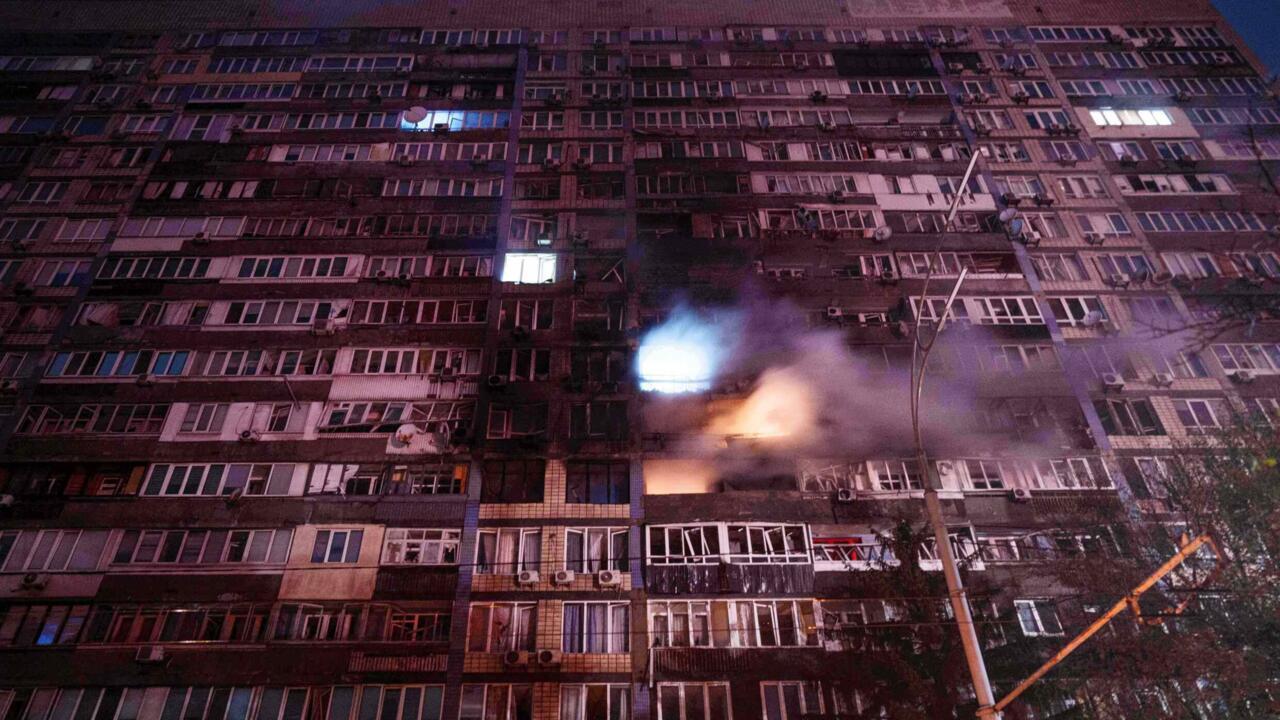 Russian missile and drone strikes cause widespread blackouts in Kyiv and Ukraine