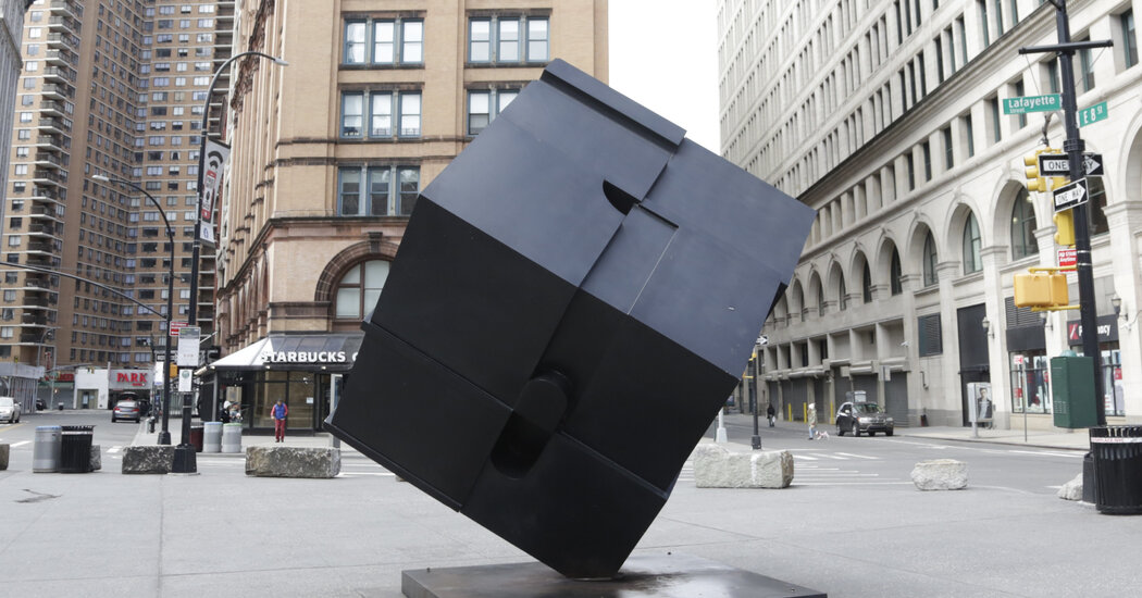 Astor Place Cube to Spin Again After Restoration.