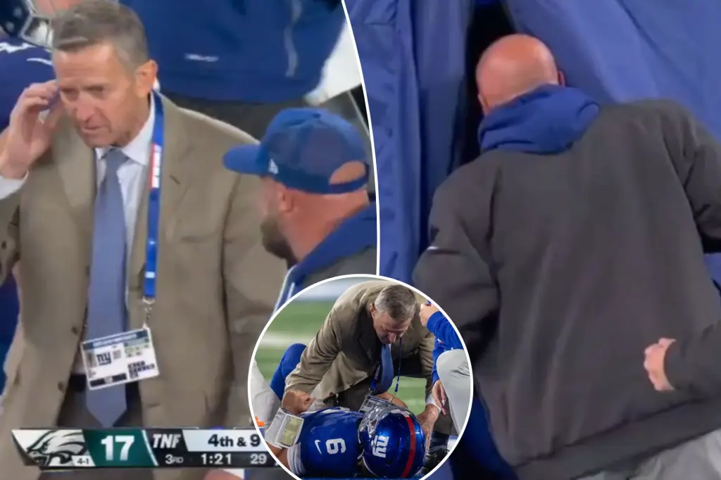 Featured image for NFL reinforces concussion protocols following Giants' incident and Daboll's apology