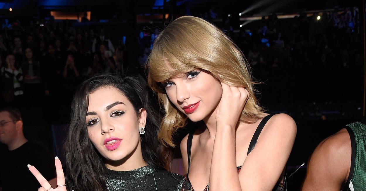 Featured image for Taylor Swift Clarifies 'Actually Romantic' as a Tribute to Charli XCX
