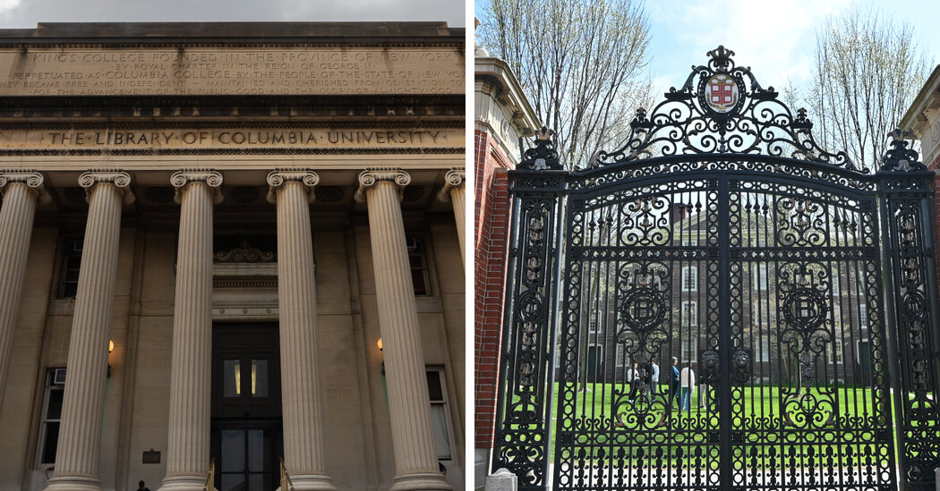 Featured image for Columbia and Brown to Release Admissions and Race Data Amid Federal Oversight