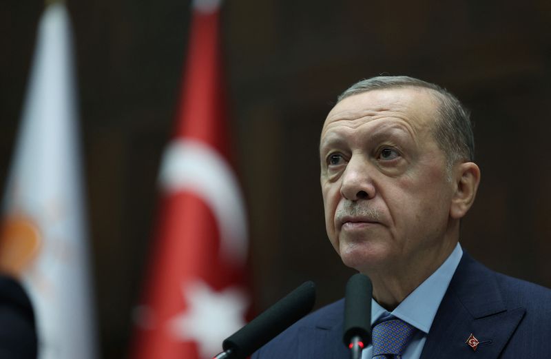 Erdogan Denounces Israel as Occupier at Pro-Palestinian Rally