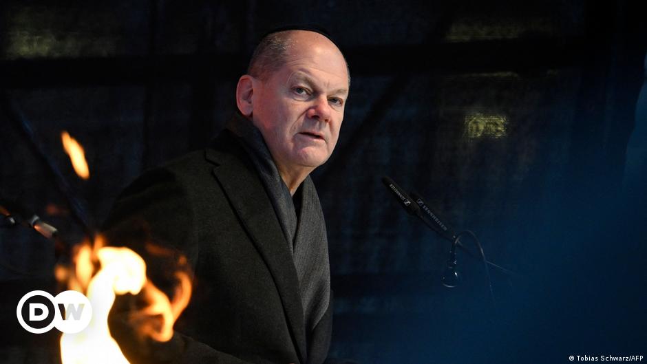 "Chancellor Scholz Stands with Jews, Lighting Hanukkah Candle in Berlin"