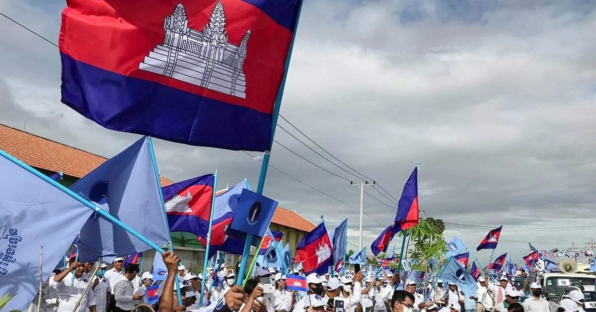 Cambodia's sole opposition party disqualified from July election.