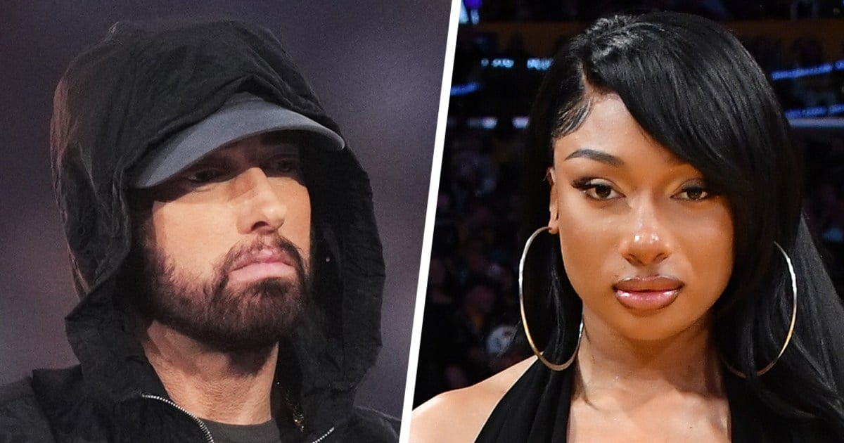 Featured image for Eminem Sparks Controversy and Nostalgia with New Music and References