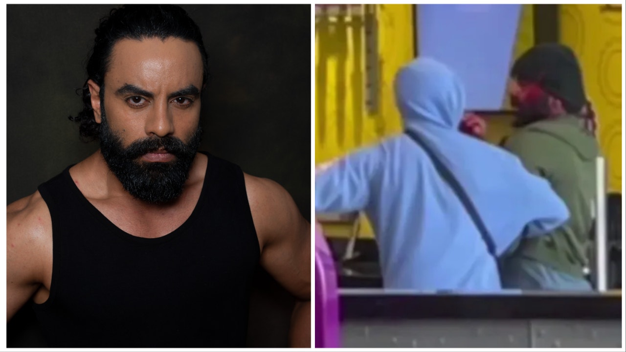 Bollywood actor victim of California gym hatchet attack.