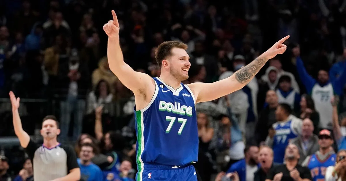 Luka Doncic's jaw-dropping pass and trash talk steal the show against Pacers.