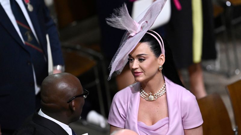 Featured image for Katy Perry's Seat Search at King Charles' Coronation Goes Viral