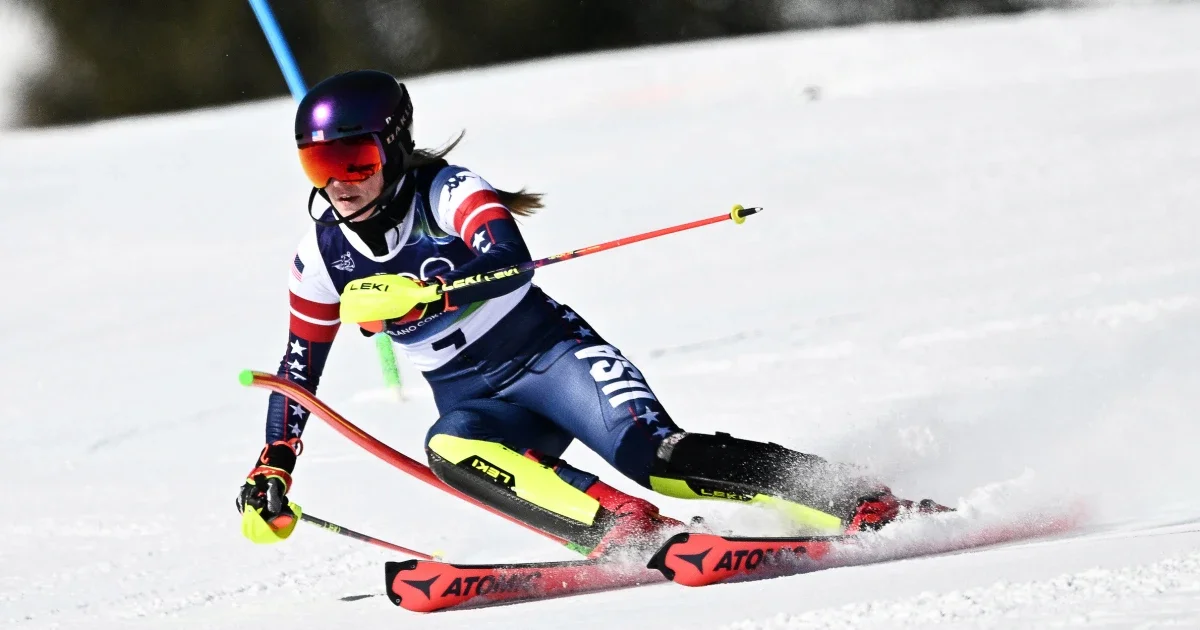 Shiffrin storms to slalom gold, ending Olympic drought