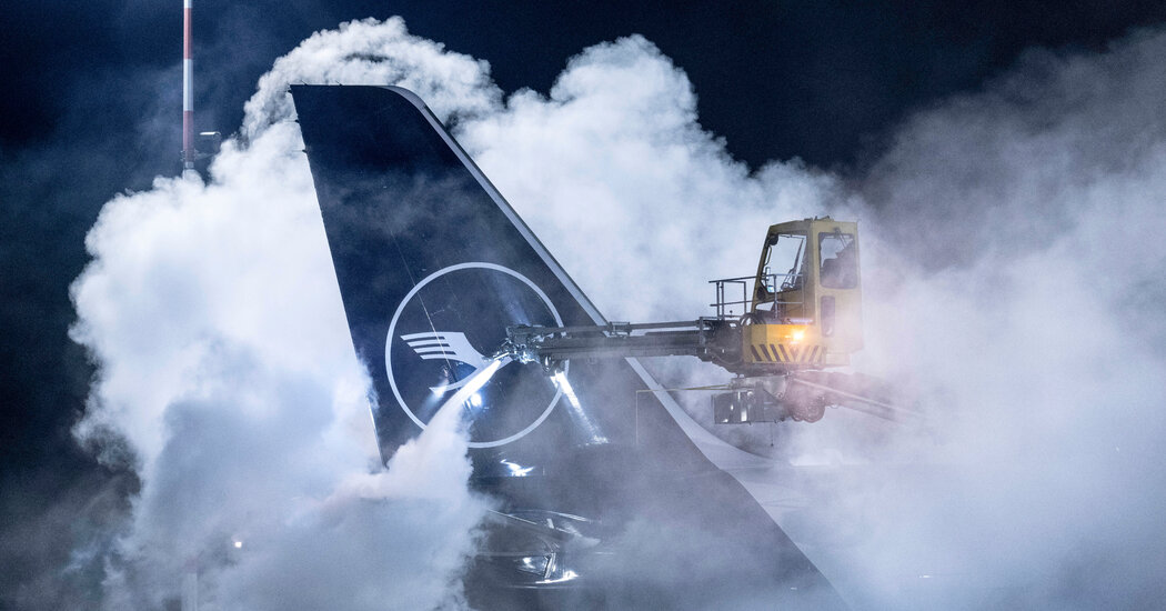 Featured image for "Winter Weather Wreaks Havoc on German Air Travel"