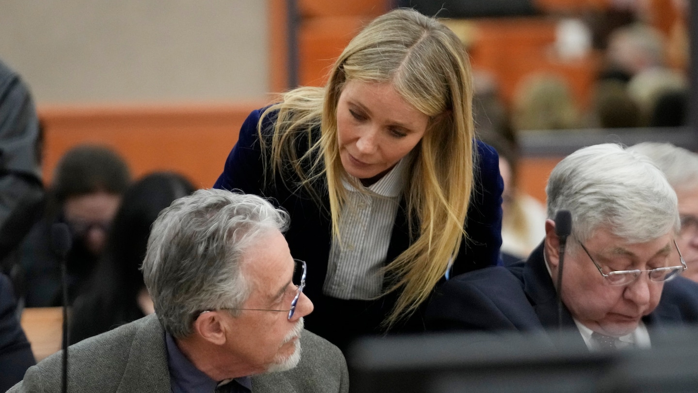 Gwyneth Paltrow cleared of liability and awarded $1 in Utah ski crash trial.