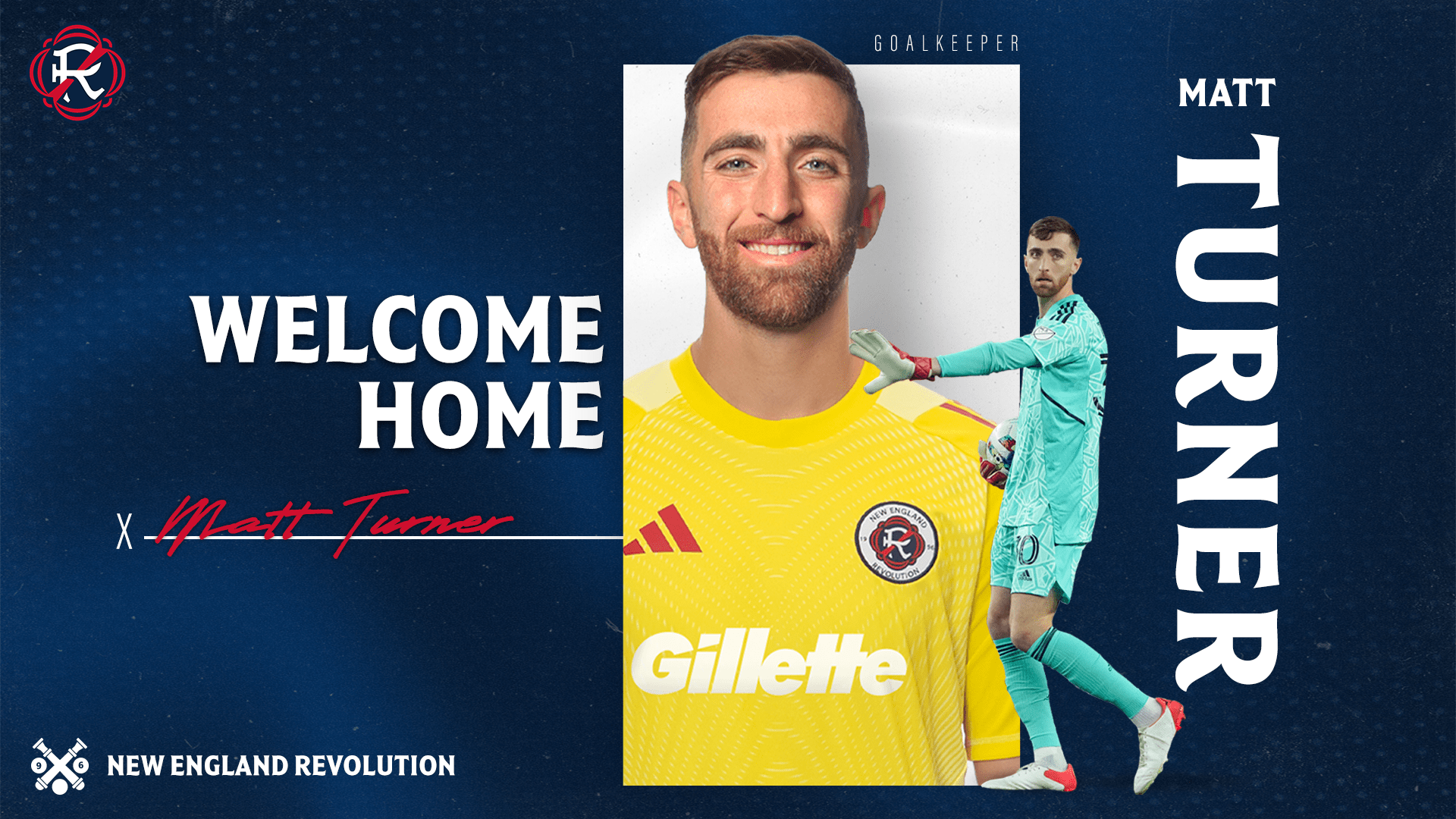 Featured image for Matt Turner Rejoins New England Revolution on Loan Through 2026