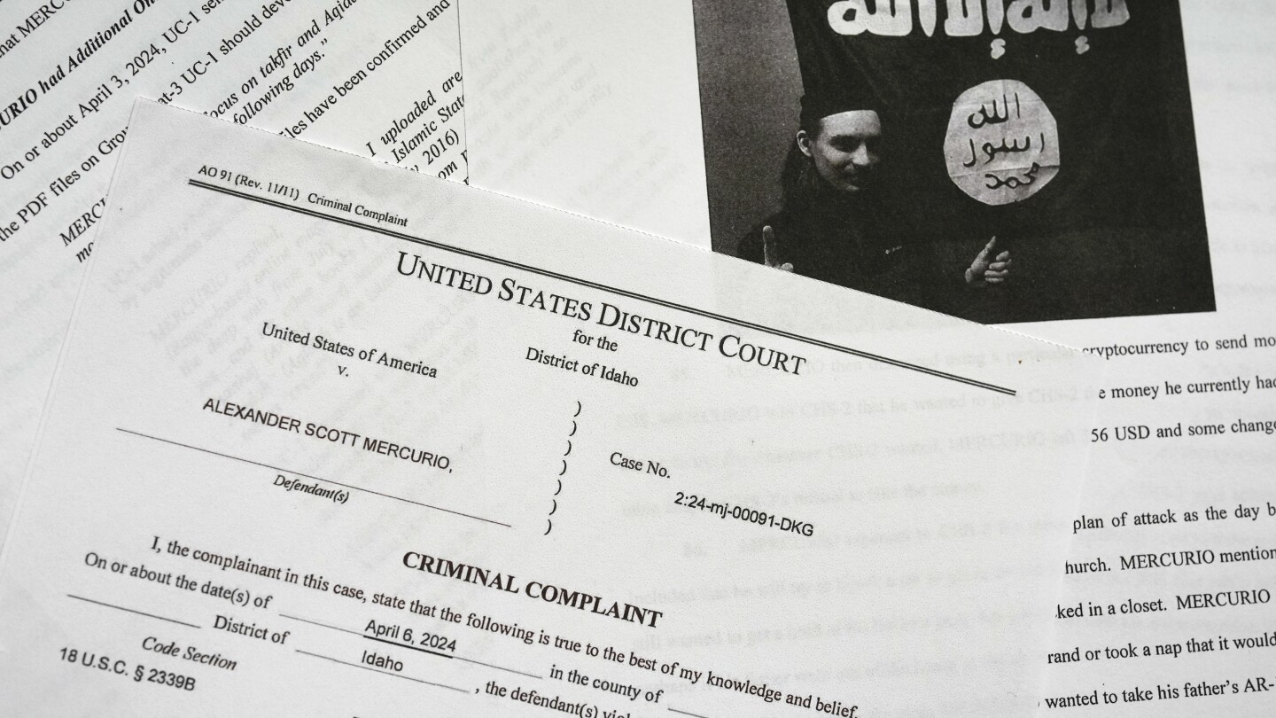 Idaho Teen Arrested for Planning ISIS Church Attack