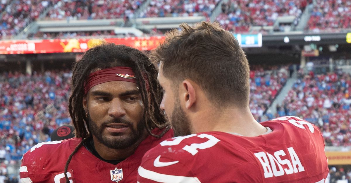 49ers' Fred Warner and Nick Bosa Speak Out Ahead of Super Bowl