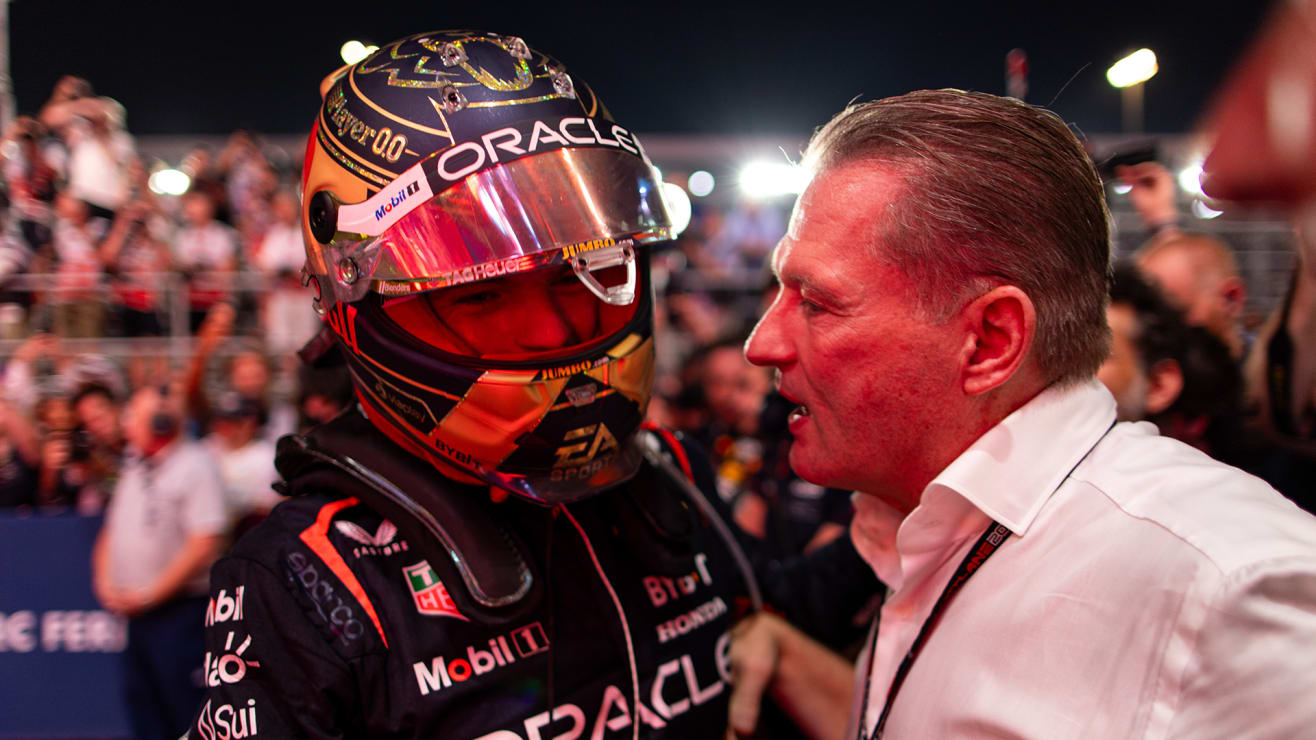 Featured image for "Max Verstappen's F1 Dominance Continues: A Proud Father's Praise, Trophy Absence, and Quest for More Wins"