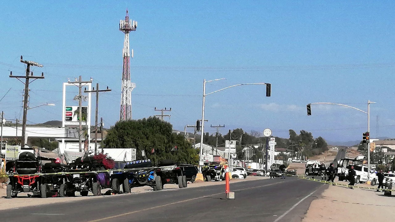 Featured image for 10 killed in shootout at Baja California street racing event.