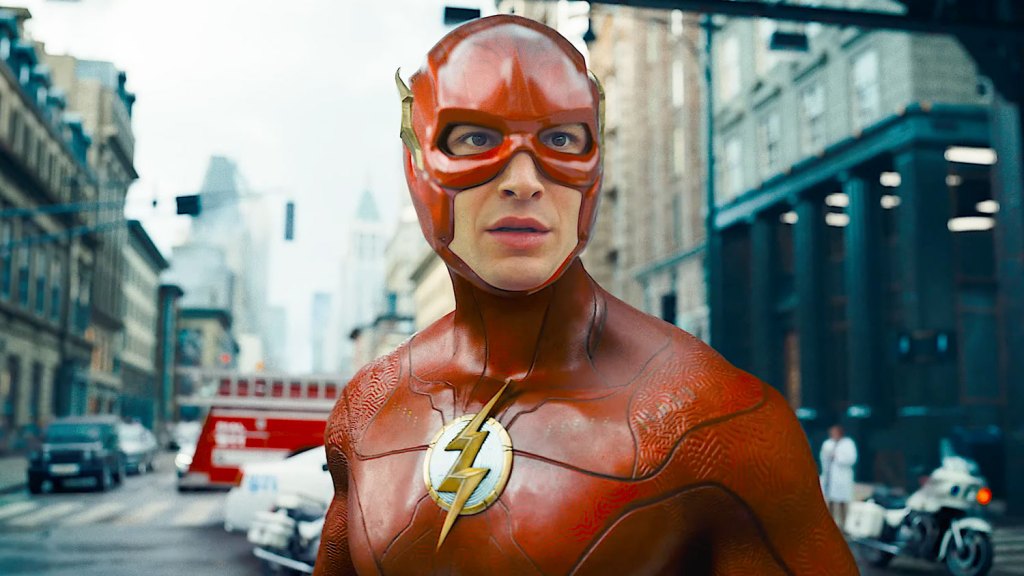 "The Flash" Movie Review: Ezra Miller and Michael Keaton Shine in DC Superhero Adventure.