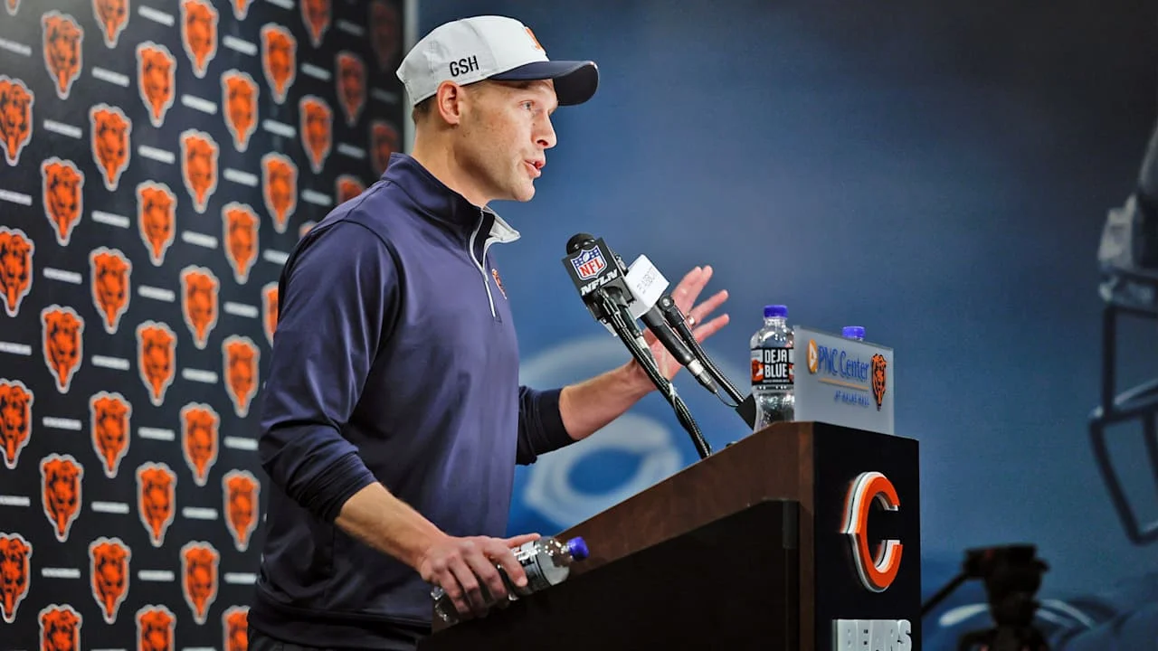 Bears coach Ben Johnson eyes 2026 after breakout first season
