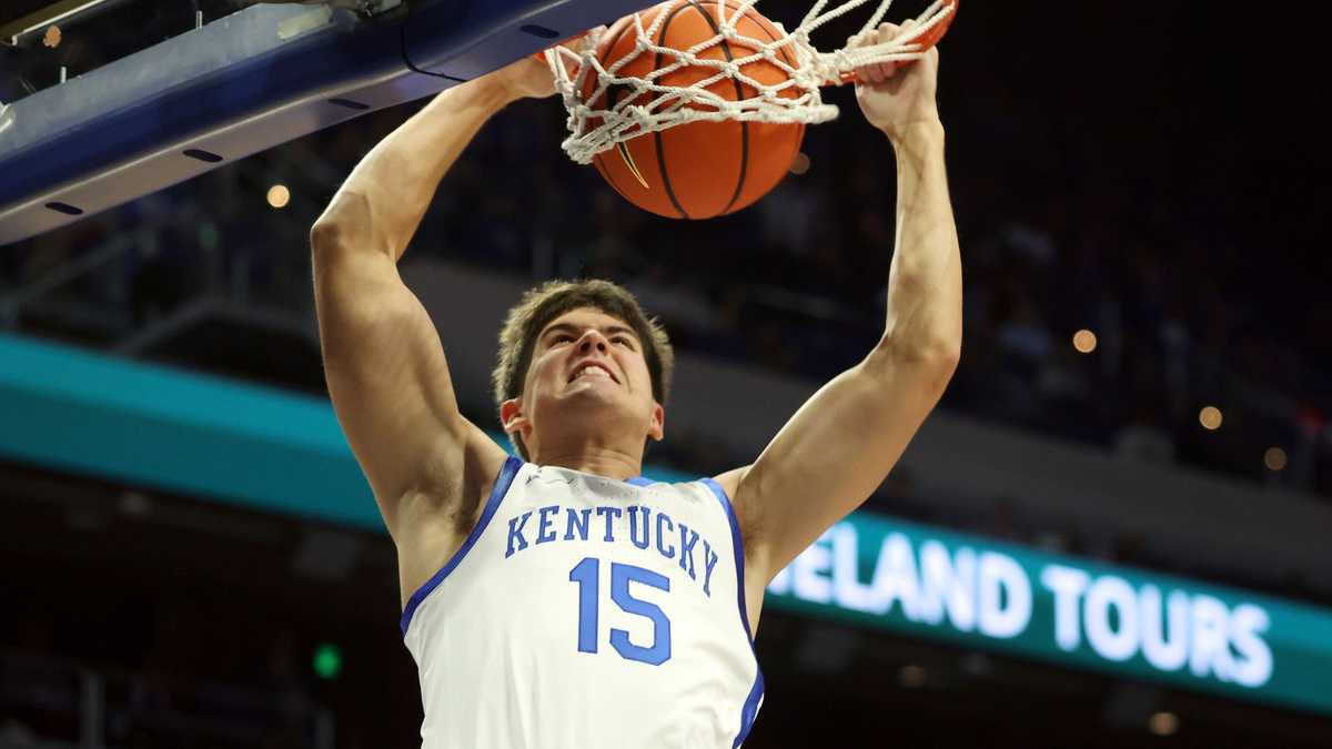 Featured image for "Kentucky's Reed Sheppard Declares for 2024 NBA Draft as Projected Lottery Pick"