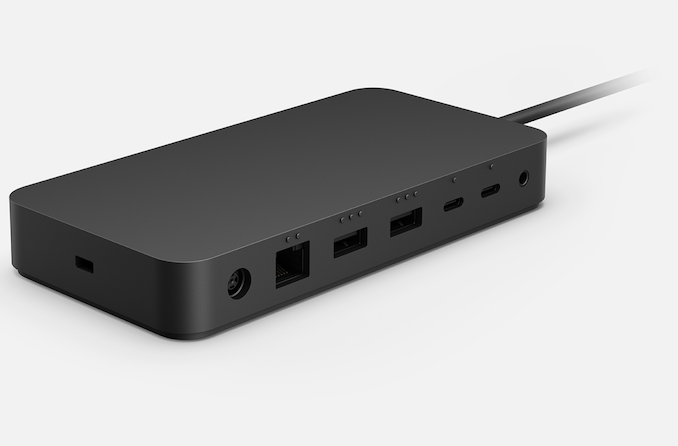 Featured image for Microsoft's Thunderbolt 4 Dock: A Universal Hub for Laptops and Tablets.