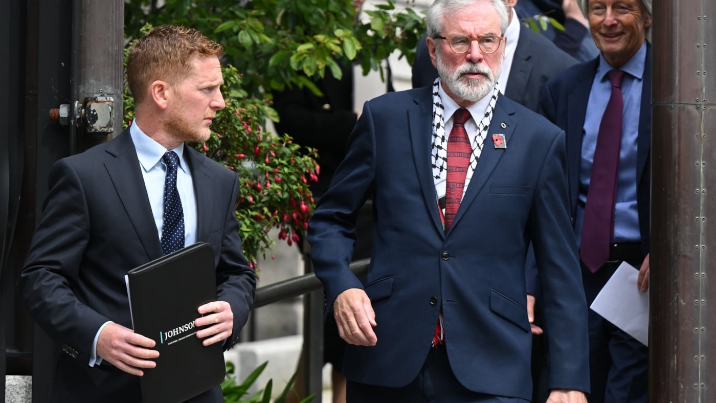 Featured image for Gerry Adams wins libel case against BBC, sparking debate on free speech and Troubles portrayal