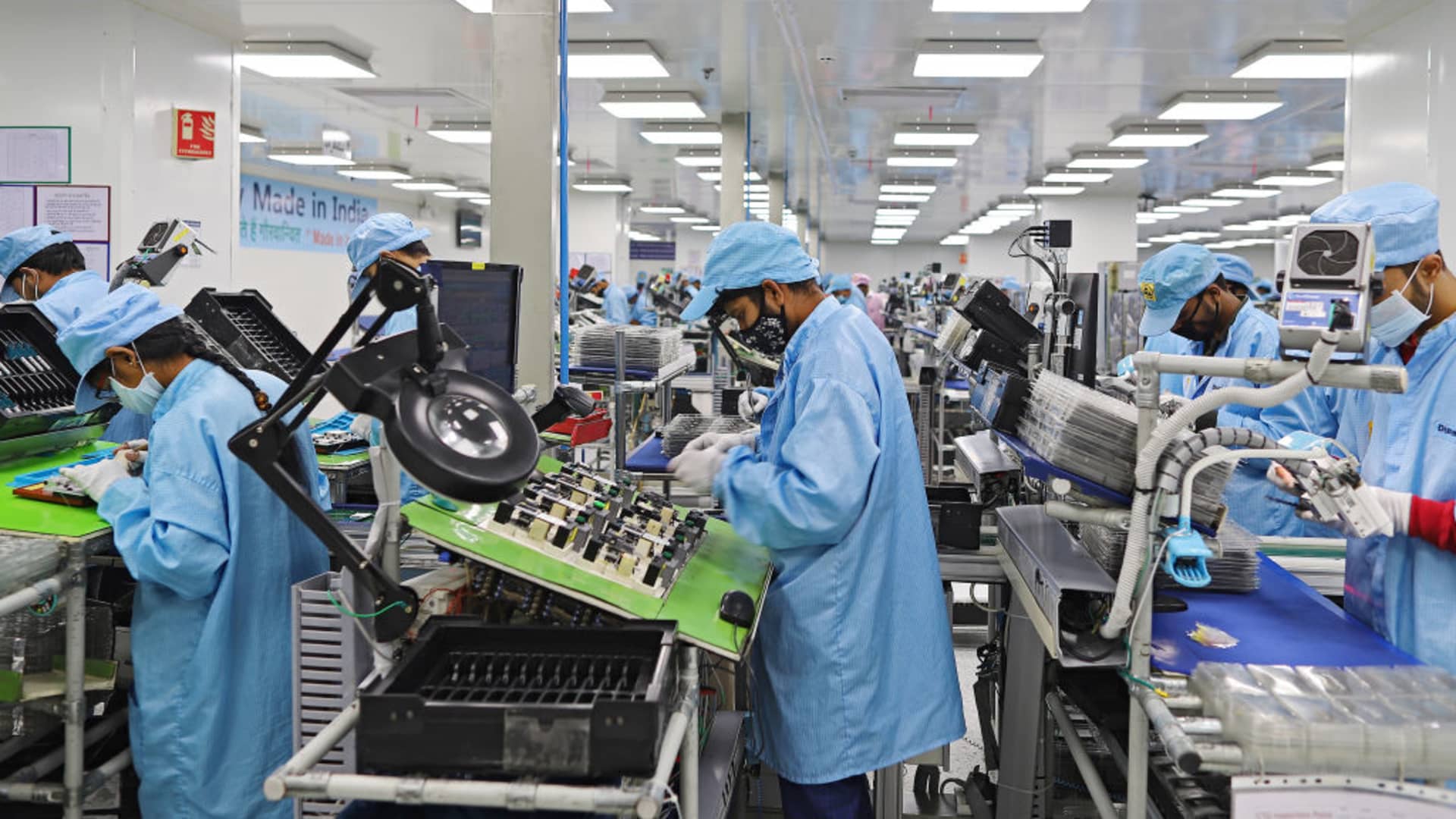 "India's Manufacturing Boost Propels GDP Growth to 8% Amid Semiconductor and Auto Component Plans"