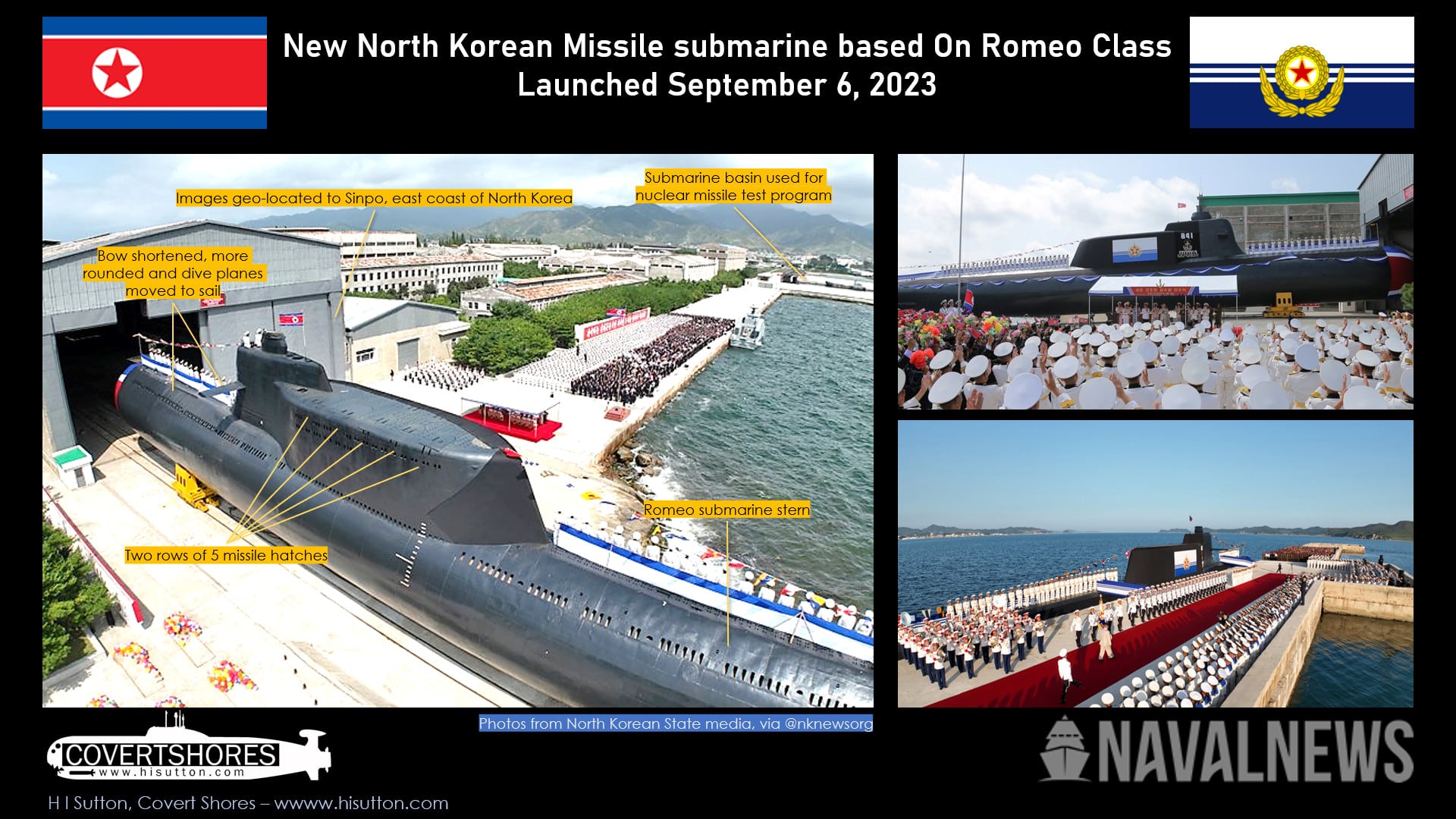 "North Korea's Stealthy Submarine Packs a Nuclear Punch with 10 Missiles"
