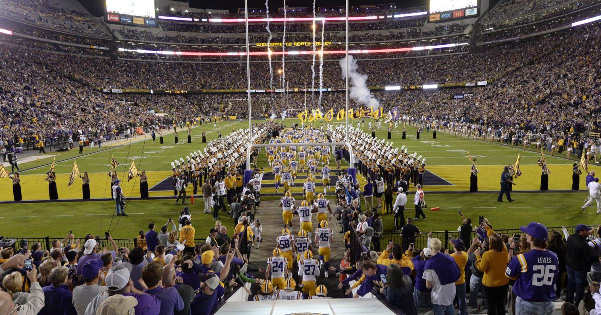 LSU Spring Football Update: New Midfield Logo and Roster Standings.