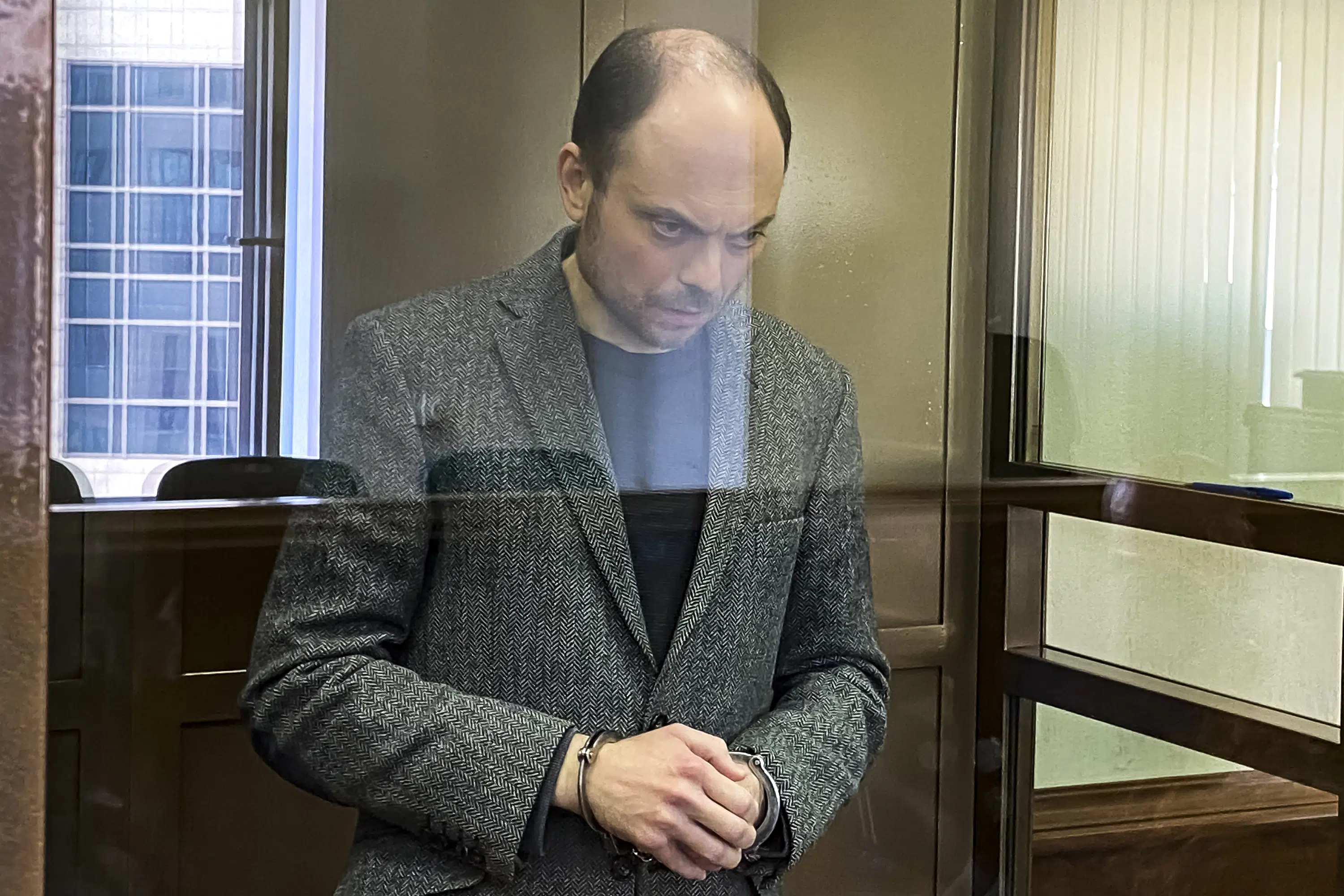 Putin critic sentenced to 25 years for treason.