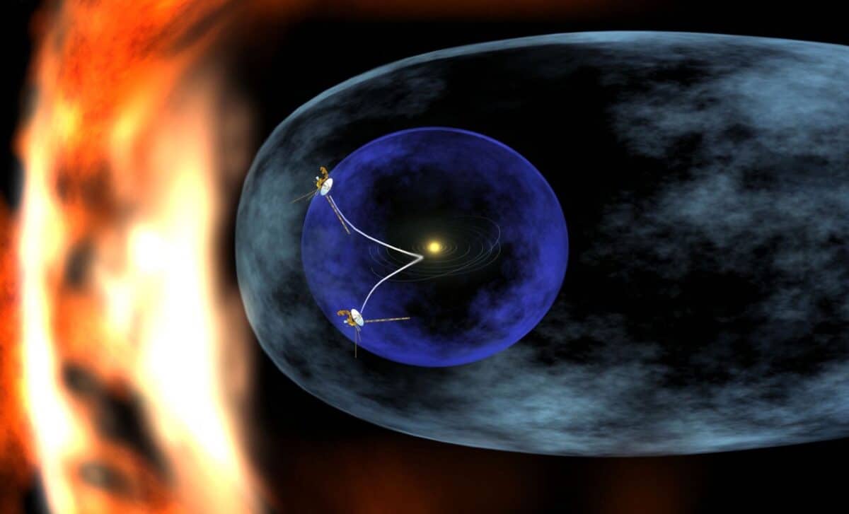 Featured image for NASA’s Voyager Probes Detect Mysterious 'Wall of Fire' Beyond Solar System