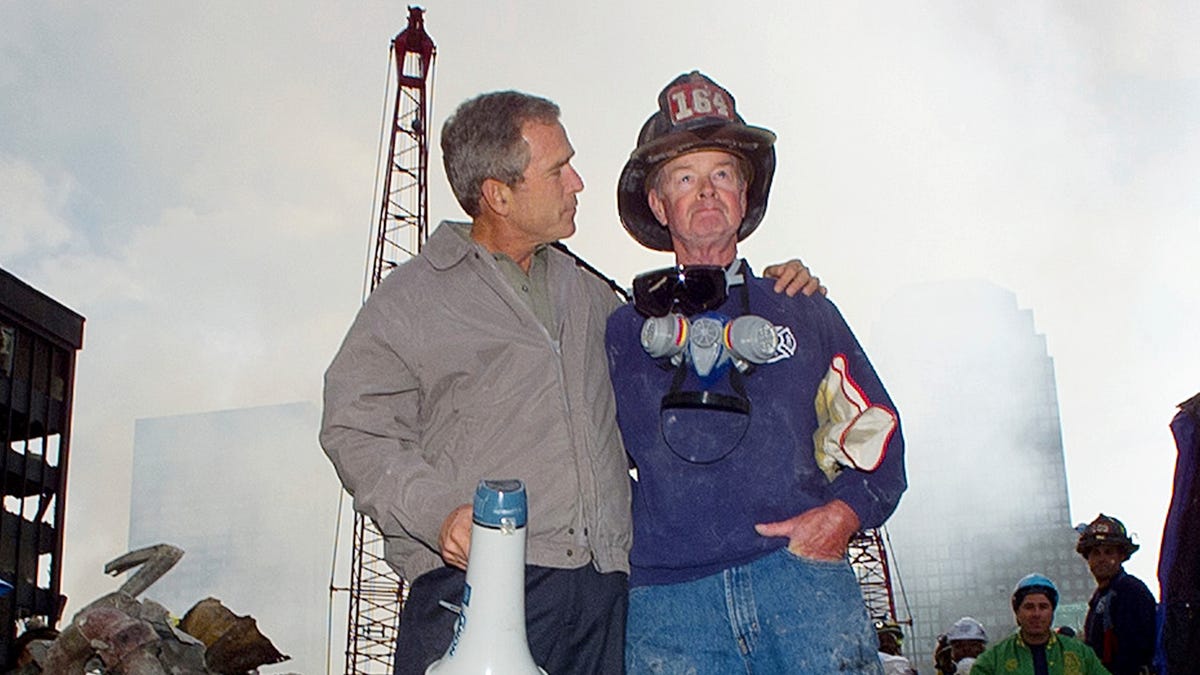Featured image for "9/11 Firefighter Who Stood with President Bush Dies at 91"