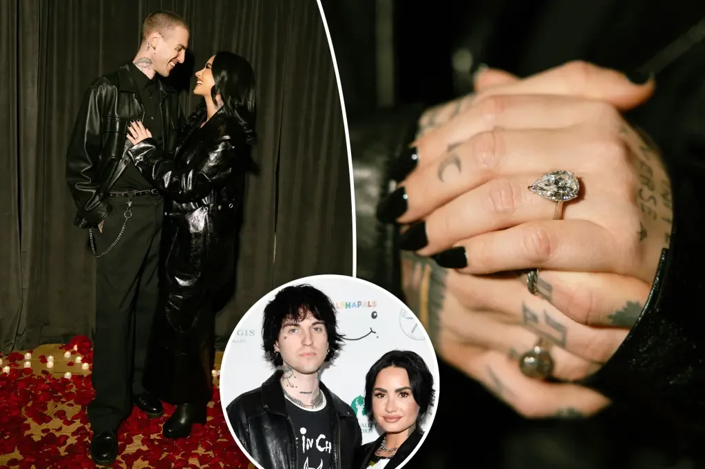 Demi Lovato Engaged to Musician Jutes: A Year of Love Culminates in a Massive Diamond Ring